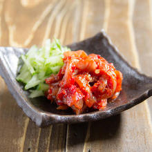 Chanja (Korean spicy marinated cod innards)