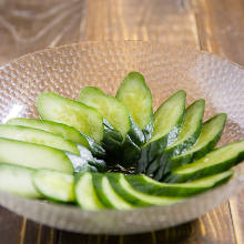 Pickled whole cucumber