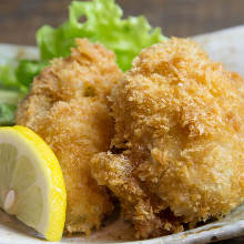 Deep-fried oysters