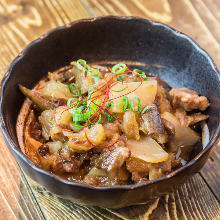 Simmered beef tendon