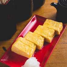 Japanese-style rolled omelet