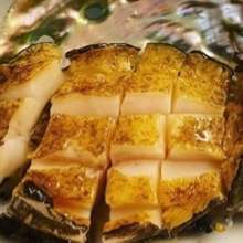 Grilled abalone