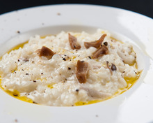 Cheese risotto
