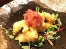 Conger eel tempura