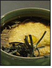 Buckwheat noodles with grated yam