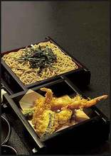 Tempura zaru buckwheat noodles