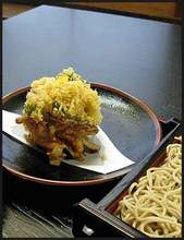 Buckwheat noodles with fried vegetables