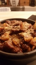 Simmered organ meats