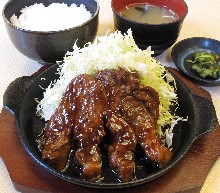 Pork steak (Tonteki)