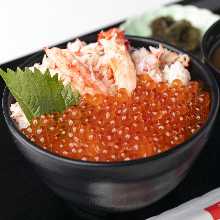 Crab and salmon roe  Bowl