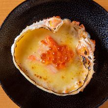 Crab Shell gratin