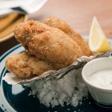 Deep-fried oysters