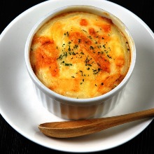 Seafood gratin