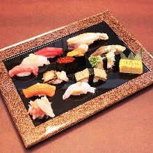Assorted nigiri sushi