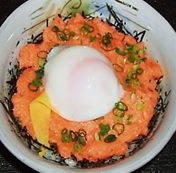 Salmon rice bowl