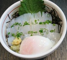 Seafood rice bowl Seafood rice bowl