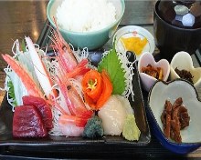 Sashimi set meal