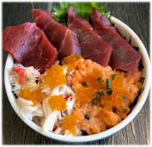 Seafood rice bowl Seafood rice bowl