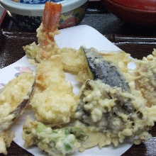 Assorted tempura