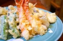 Assorted tempura