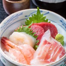 Assorted sashimi, 3 kinds