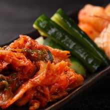 Assorted kimchi
