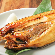 Grilled atka mackerel