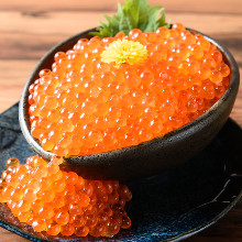 Salmon roe rice bowl