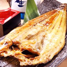 Grilled atka mackerel