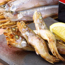 Grilled shishamo smelt