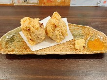 Deep-fried bean curd with fermented soybeans