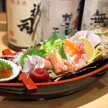 Assorted sashimi, 5 kinds