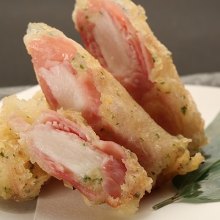 Fritter (Chinese yam,Raw ham)