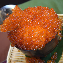 Salmon roe rice bowl
