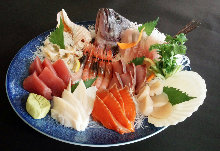 Assorted sashimi, 8 kinds