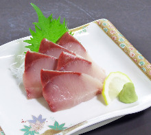 Yellowtail sashimi