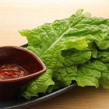 Sangchu (Korean stem lettuce)