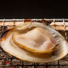 Grilled common orient clams