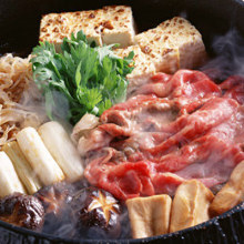 Wagyu beef sukiyaki