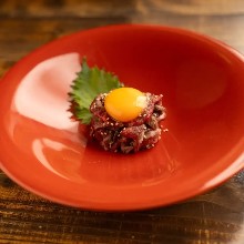 Wagyu beef steak tartare