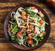 Bacon and spinach salad