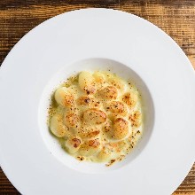 Gnocchi with gorgonzola sauce