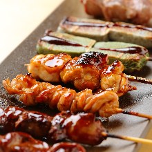 Assorted grilled skewers, 8 kinds