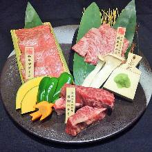 Assorted Wagyu beef, 3 kinds