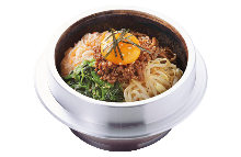 Stone grilled bibimbap