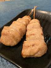 Grilled chicken tenderloin skewers(salt, sauce, spice)