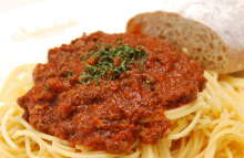 Meatsauce spaghetti
