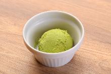 Matcha ice cream