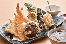 Assorted tempura