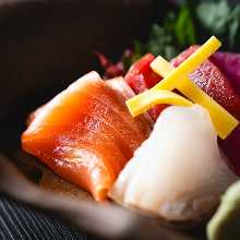 Assorted sashimi, 3 kinds